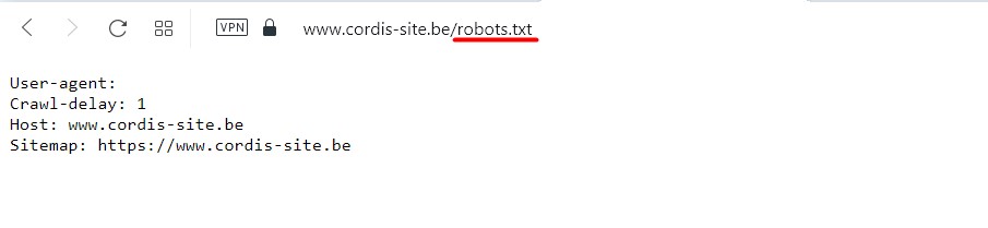 How to check for robots.txt